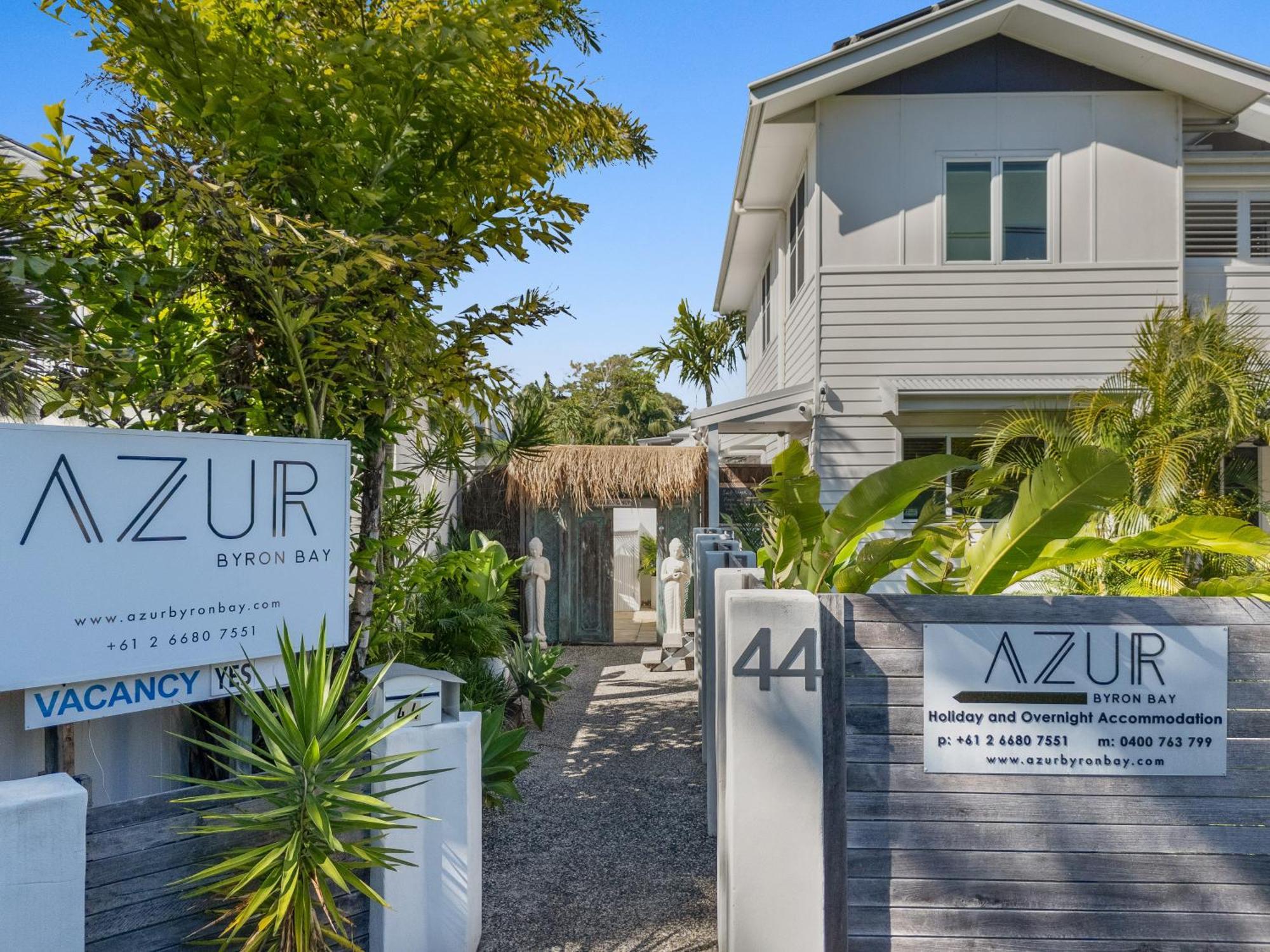 ホテル Azur バイロンベイ エクステリア 写真